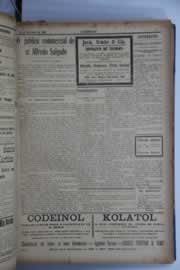 Página do jornal O Nordeste de outubro de 1928