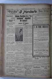 Página do jornal O Nordeste de outubro de 1928