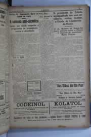 Página do jornal O Nordeste de outubro de 1928