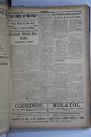 Página do jornal O Nordeste de outubro de 1928