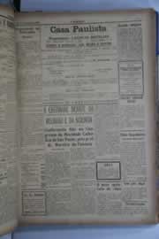 Página do jornal O Nordeste de outubro de 1928
