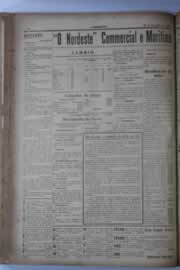 Página do jornal O Nordeste de outubro de 1928