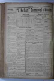 Página do jornal O Nordeste de outubro de 1928