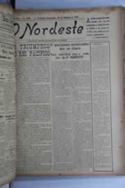 Página do jornal O Nordeste de outubro de 1928
