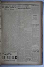 Página do jornal O Nordeste de outubro de 1928