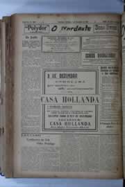 Página do jornal O Nordeste de dezembro de 1928