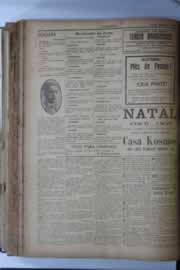 Página do jornal O Nordeste de dezembro de 1928