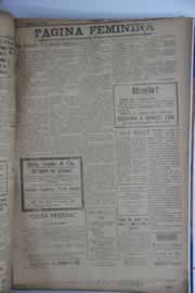 Página do jornal O Nordeste de dezembro de 1928