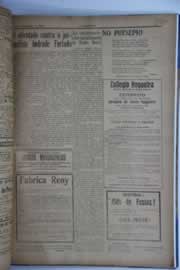 Página do jornal O Nordeste de dezembro de 1928