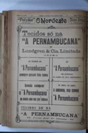 Página do jornal O Nordeste de dezembro de 1928