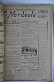 Página do jornal O Nordeste de dezembro de 1928