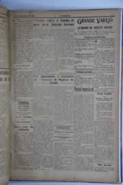 Página do jornal O Nordeste de dezembro de 1928