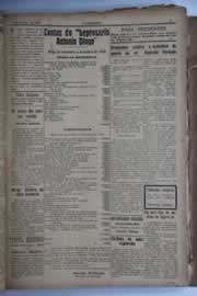 Página do jornal O Nordeste de janeiro de 1929