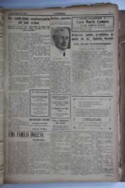 Página do jornal O Nordeste de janeiro de 1929