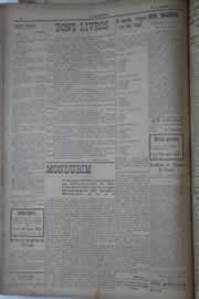 Página do jornal O Nordeste de janeiro de 1929