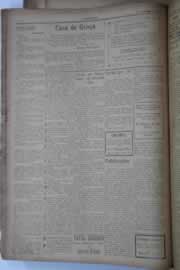Página do jornal O Nordeste de janeiro de 1929