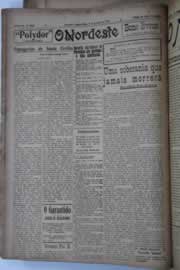 Página do jornal O Nordeste de janeiro de 1929