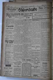 Página do jornal O Nordeste de janeiro de 1929