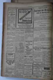 Página do jornal O Nordeste de janeiro de 1929