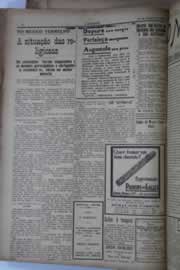 Página do jornal O Nordeste de janeiro de 1929