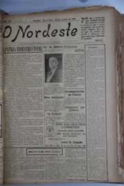 Página do jornal O Nordeste de janeiro de 1929