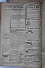 Página do jornal O Nordeste de janeiro de 1929