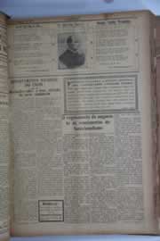 Página do jornal O Nordeste de fevereiro de 1929