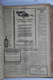 Página do jornal O Nordeste de março de 1929