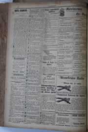 Página do jornal O Nordeste de março de 1929