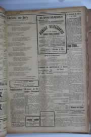 Página do jornal O Nordeste de março de 1929