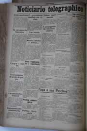 Página do jornal O Nordeste de março de 1929