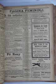 Página do jornal O Nordeste de março de 1929