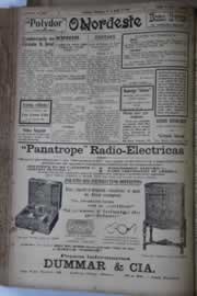 Página do jornal O Nordeste de março de 1929