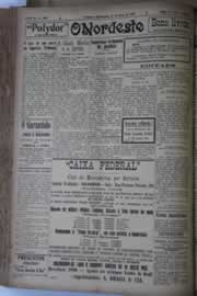 Página do jornal O Nordeste de março de 1929