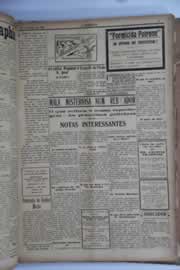 Página do jornal O Nordeste de março de 1929