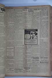 Página do jornal O Nordeste de abril de 1929