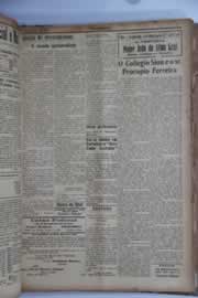 Página do jornal O Nordeste de abril de 1929