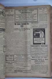 Página do jornal O Nordeste de abril de 1929