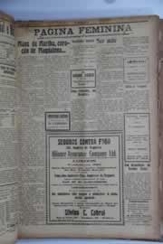Página do jornal O Nordeste de abril de 1929