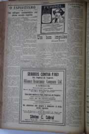 Página do jornal O Nordeste de abril de 1929
