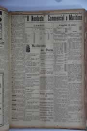 Página do jornal O Nordeste de abril de 1929