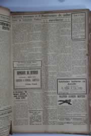 Página do jornal O Nordeste de abril de 1929
