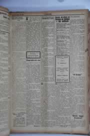 Página do jornal O Nordeste de abril de 1929