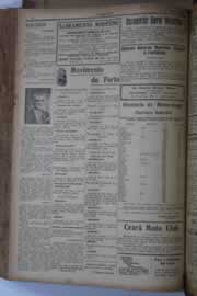Página do jornal O Nordeste de abril de 1929
