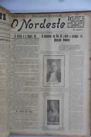 Página do jornal O Nordeste de abril de 1929