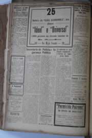 Página do jornal O Nordeste de abril de 1929