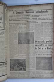 Página do jornal O Nordeste de abril de 1929