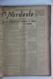 Página do jornal O Nordeste de maio de 1929