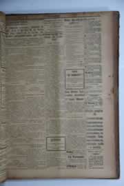 Página do jornal O Nordeste de maio de 1929
