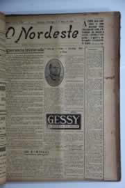 Página do jornal O Nordeste de maio de 1929